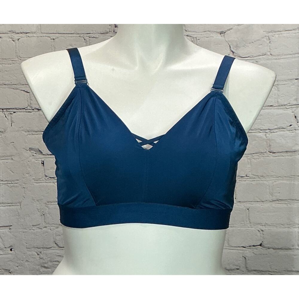 Torrid Women's Blue Buxy Bralette (Size 2D/DDD)